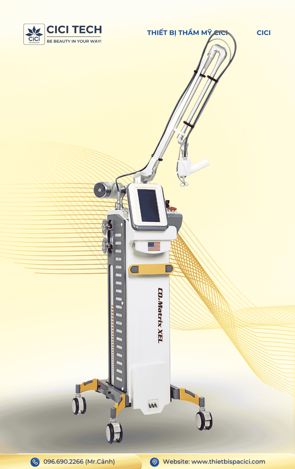 Hình ảnh máy Máy Laser CO2 Fractional Matrix XEL